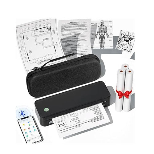 Refurbished Inkless Portable Thermal Printer for Travel